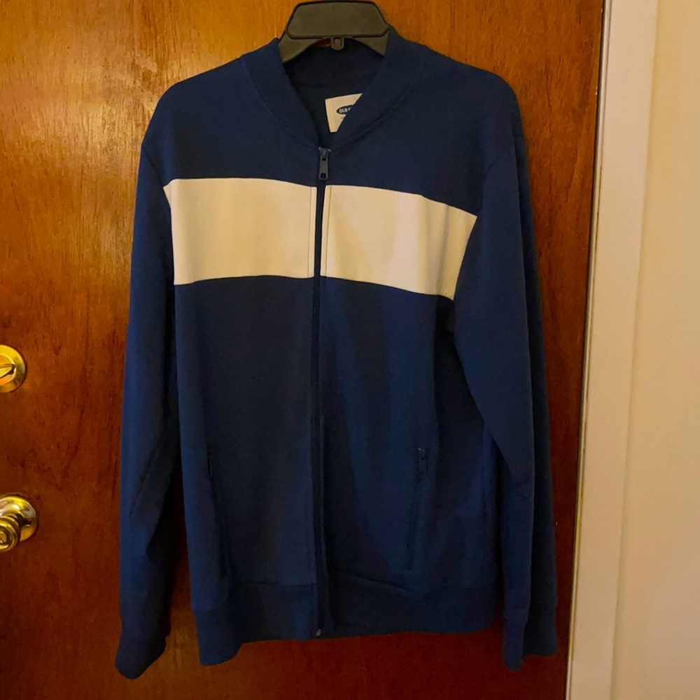 Open Zip Sweatshirt